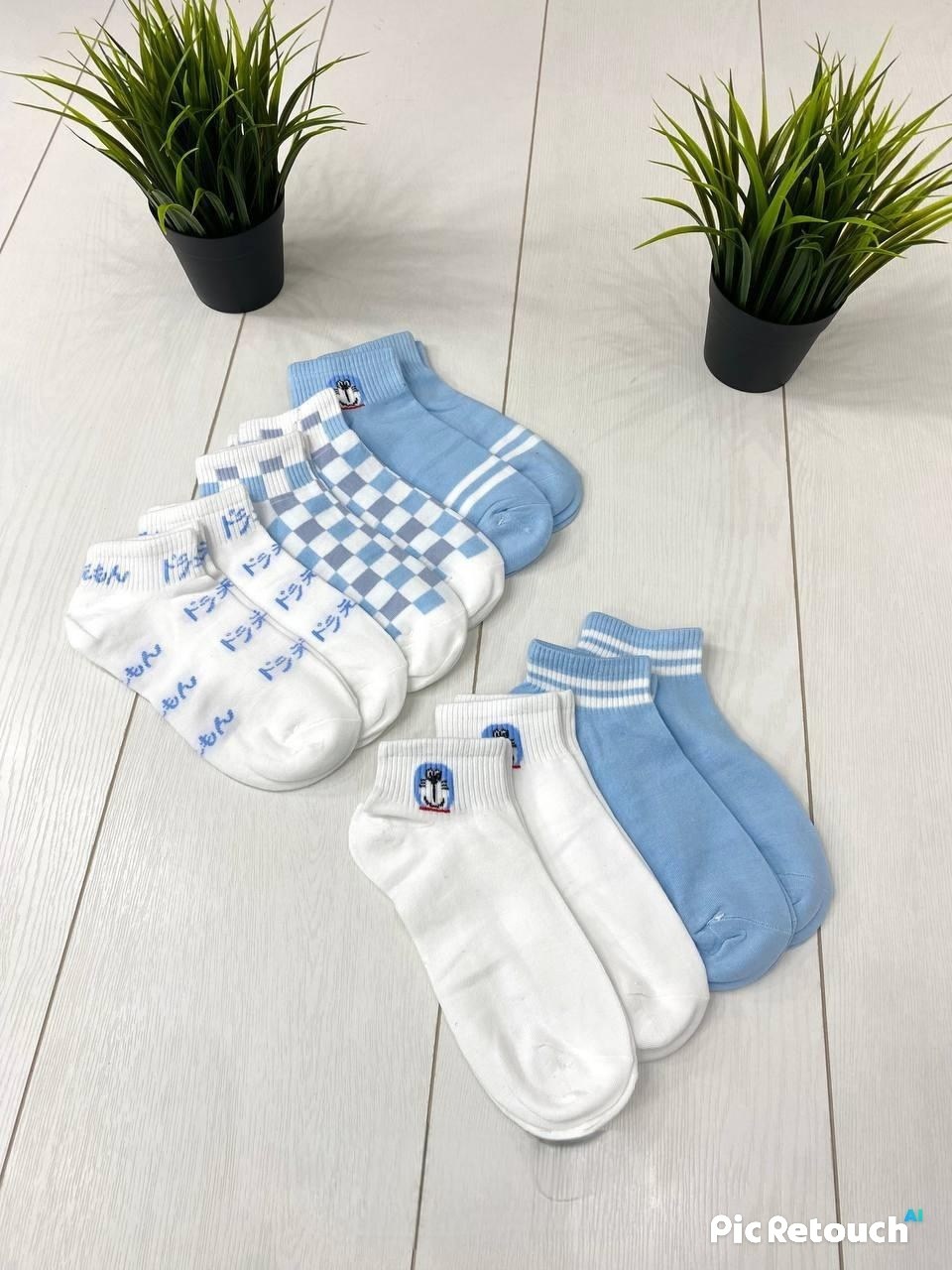 носки синие женские,носки женские 10 пар,комплект носки женские,комплект носков 10 пар,женские носочки