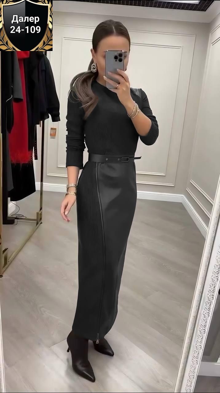 женские платье,кожаное платье женское,платье для праздника,вечернее женское платья,комбинированное платье