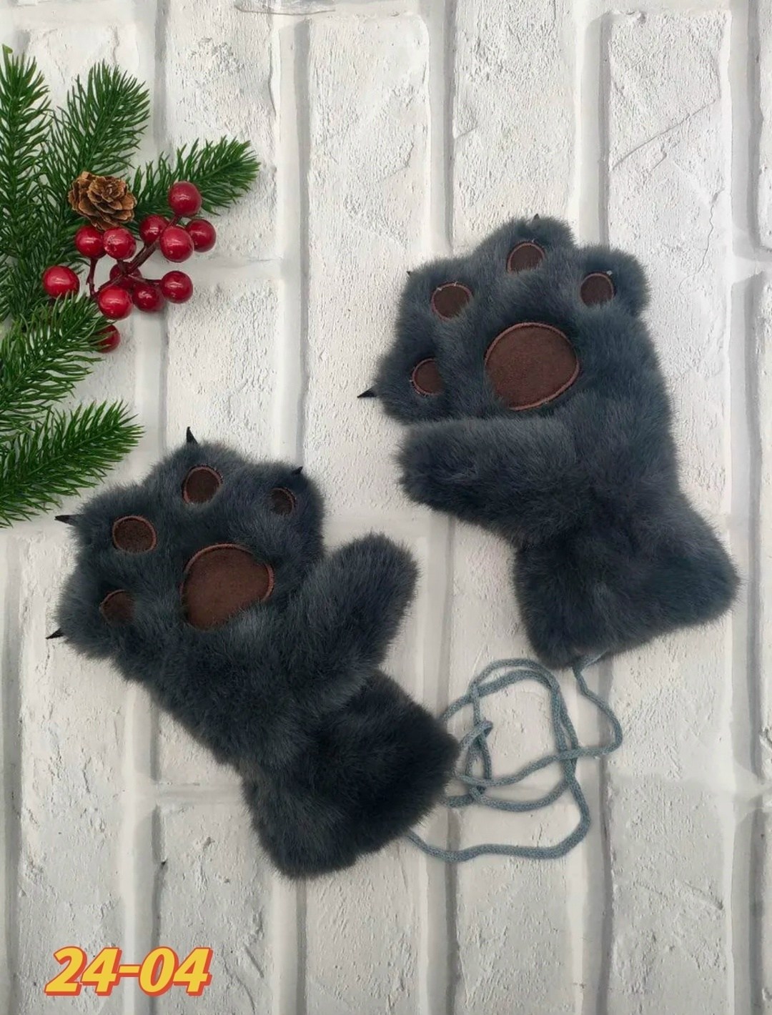 кошачьи лапки перчатки,перчатка,кошачьи перчатки,меховые перчатки,игрушка перчатка