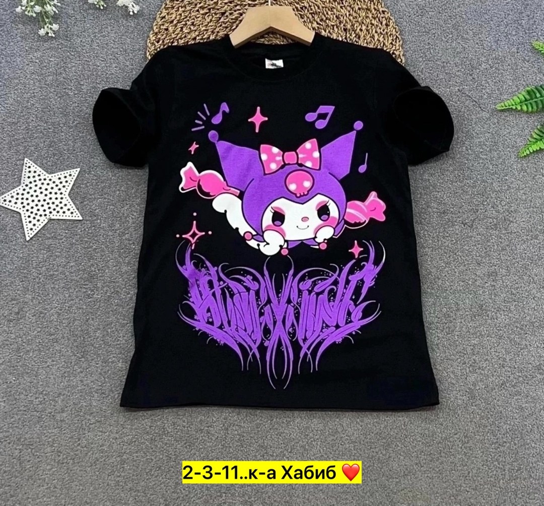 футболки для девочек,футболки детские,детская футболка,футболка куроми,футболки модные