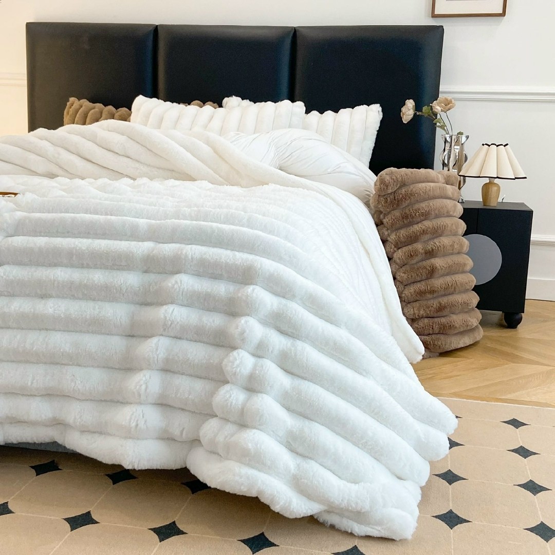 меховое покрывало,плед и покрывало,меховой плед,плед,плед покрывал