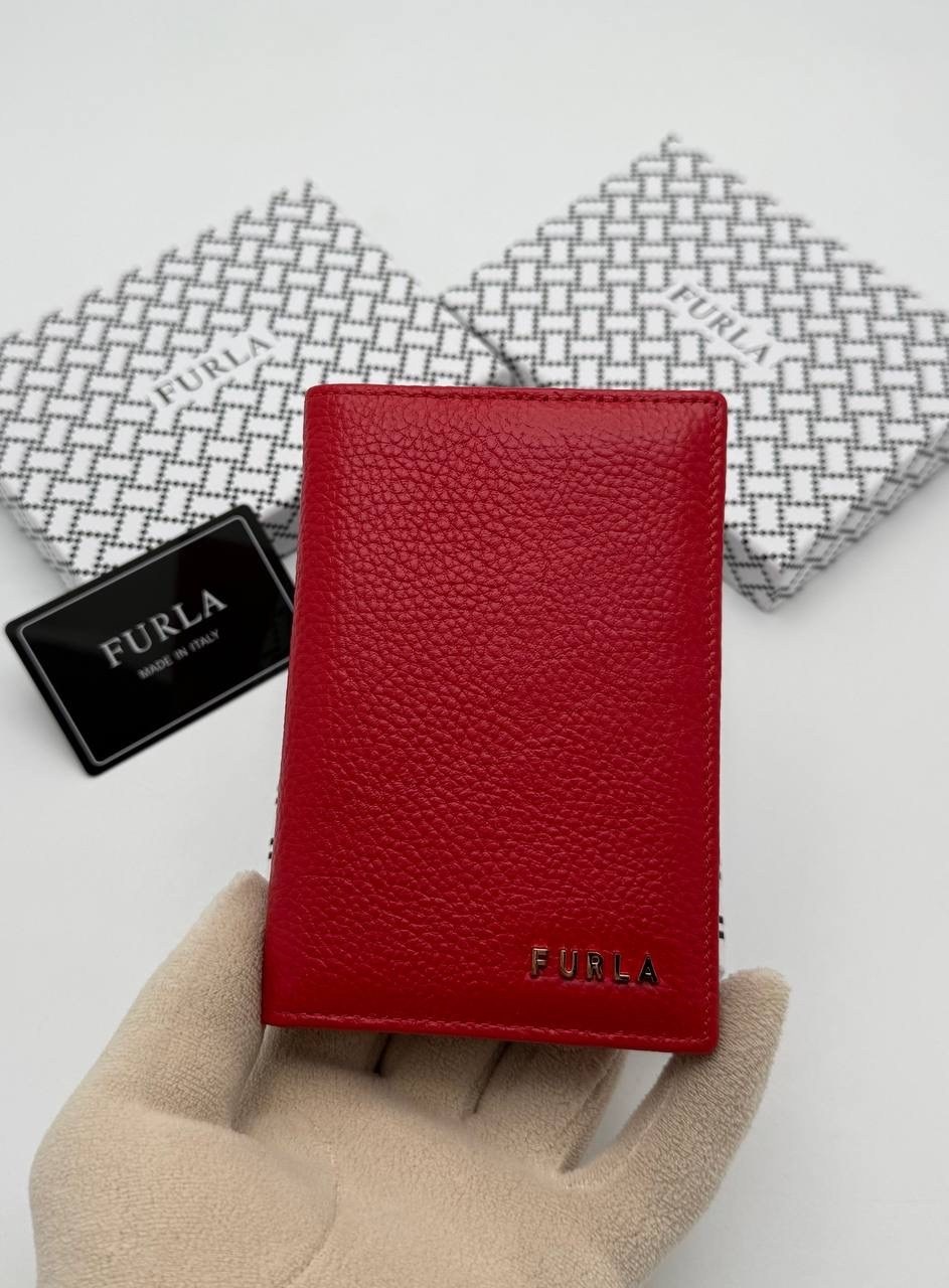 обложка на паспорт furla,кошелёк furla,женские кошельки,кошелек визитница,аксессуары кошельки