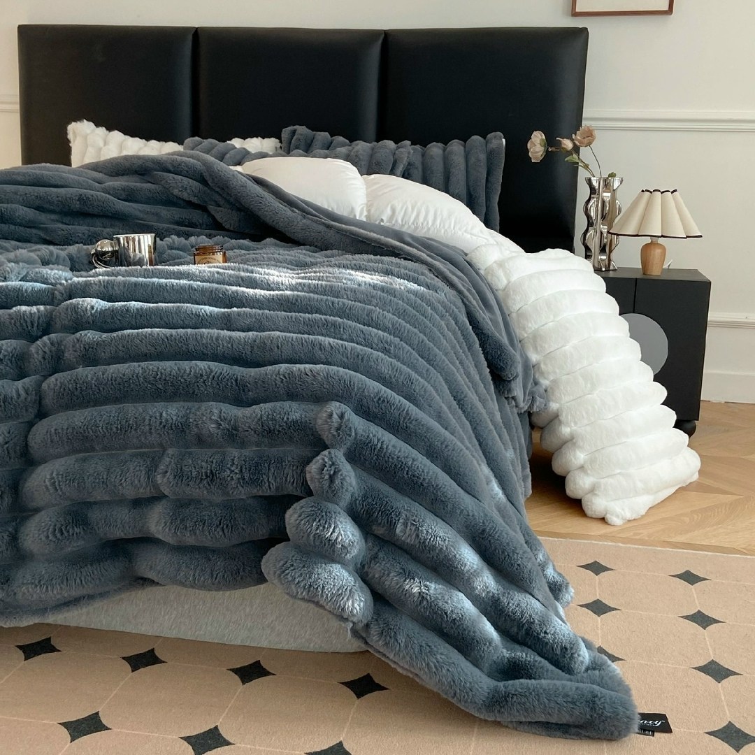 меховое покрывало,плед и покрывало,меховой плед,плед,плед покрывал