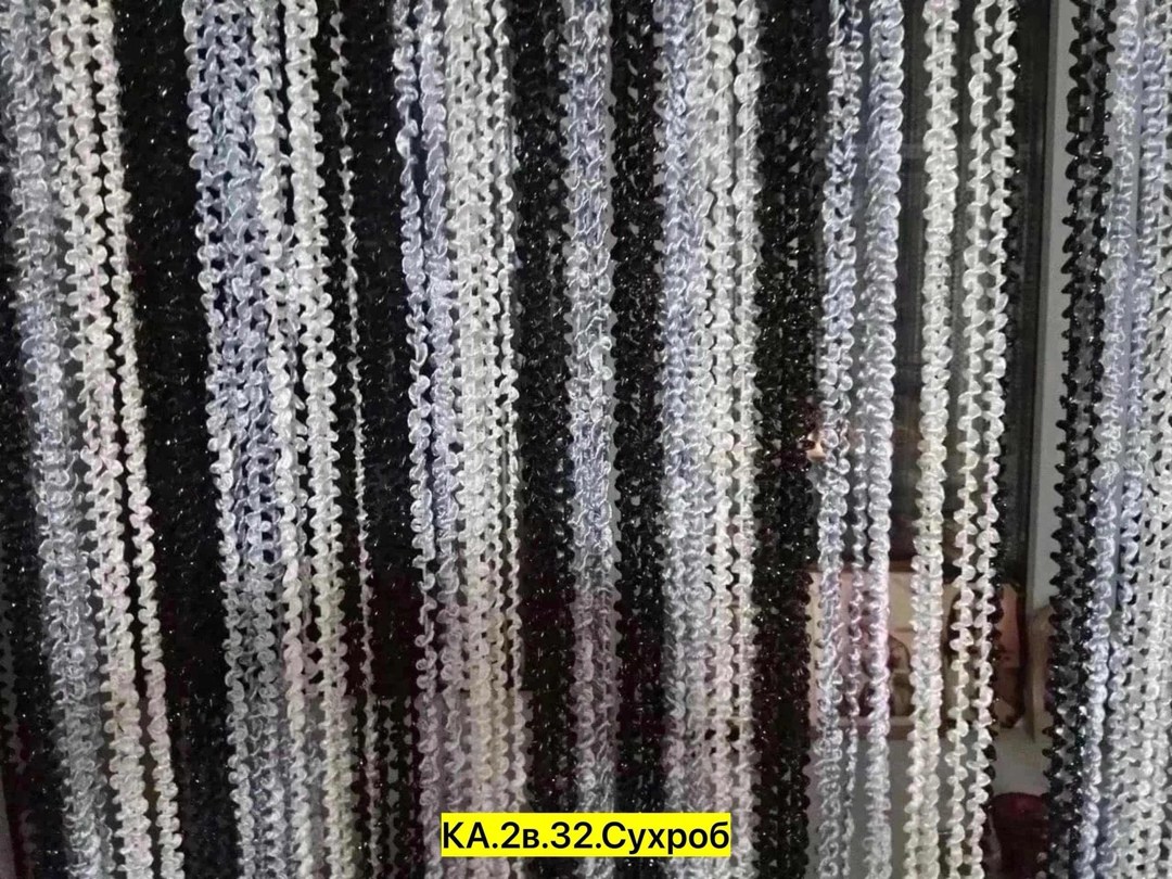 шторы нити,шторы спиральки,кисея нитяные шторы спираль радуга-1,шторы спираль,нитяные шторы макароны