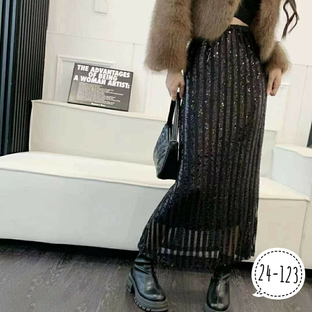 юбка средней длины,юбка с пайетками миди,длинные юбки,юбка модная,юбка женская с пайетками