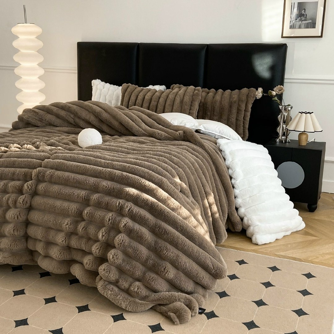 меховое покрывало,плед и покрывало,меховой плед,плед,плед покрывал