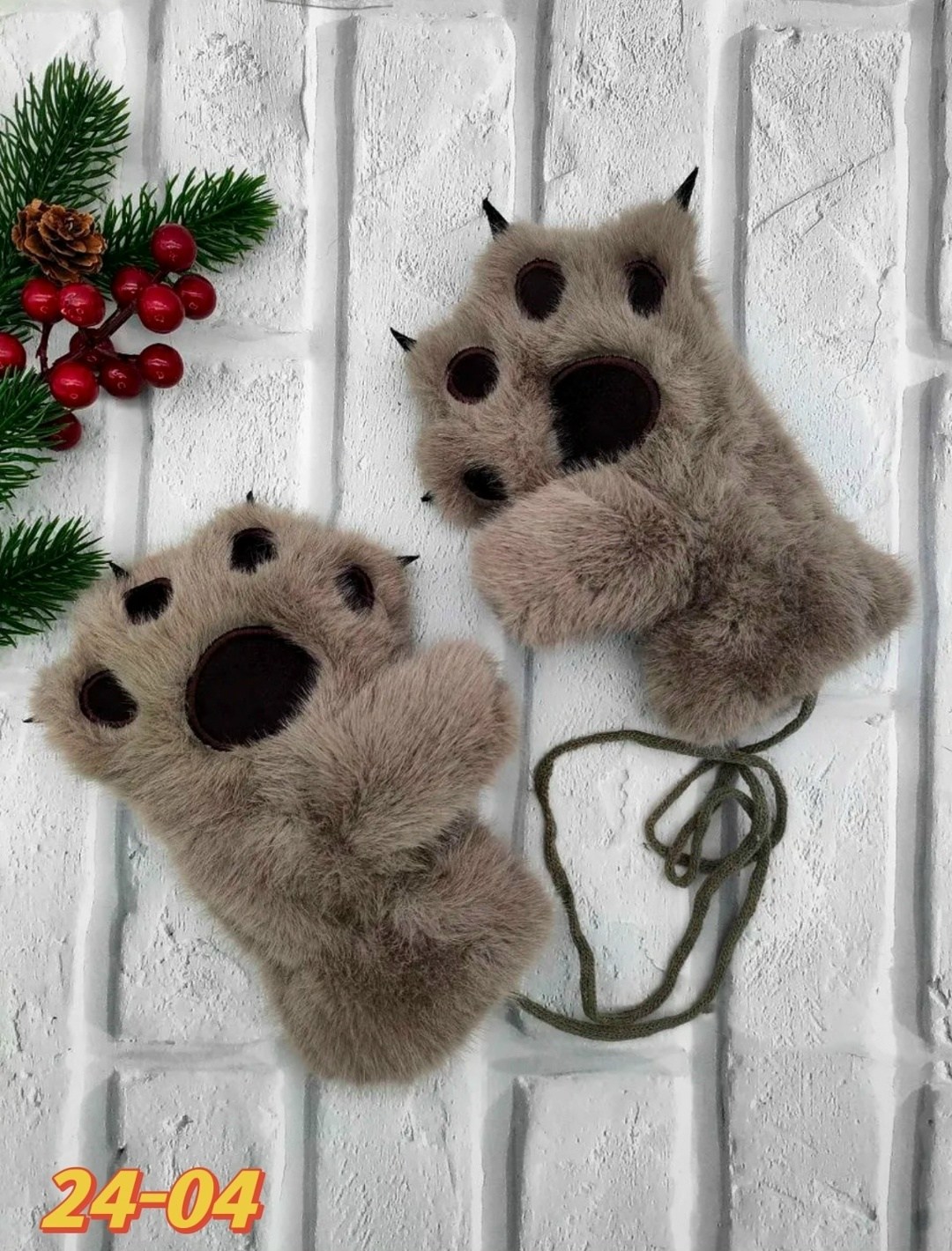 кошачьи лапки перчатки,перчатка,кошачьи перчатки,меховые перчатки,игрушка перчатка