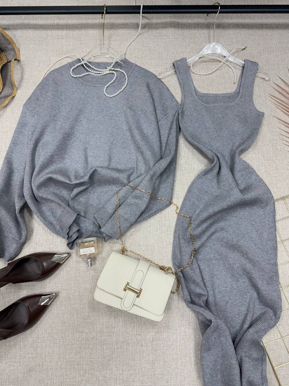 юбка трикотажная,костюм свитер и юбка,юбка макси,трикотажные костюмы с юбкой,костюм с юбкой