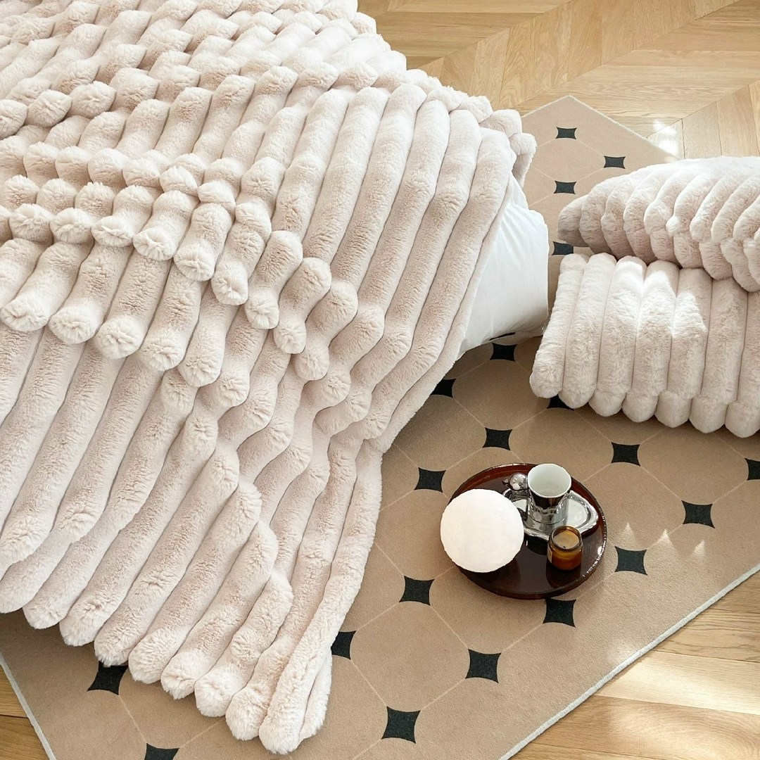 меховое покрывало,плед и покрывало,меховой плед,плед,плед покрывал