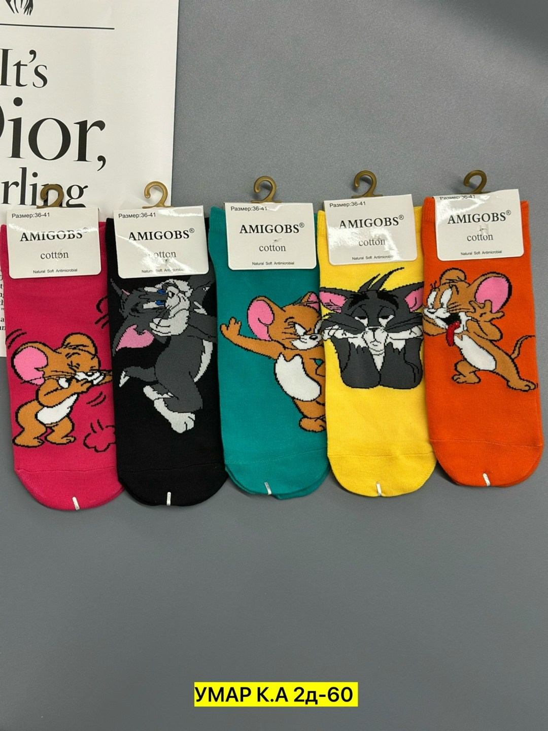 носки женские том и джерри,носки женское,носки том и джерри,носки короткие,комплект носки женские