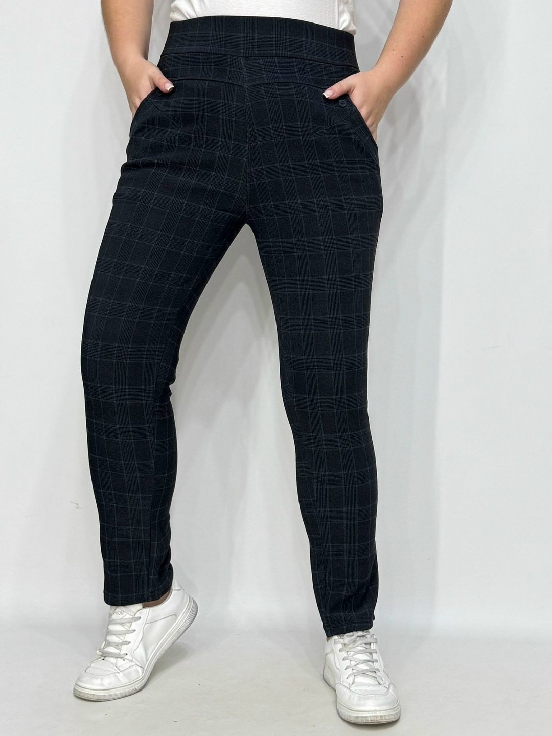 женские брюки в клетку,классические брюки,брюки женские,зауженные брюки,брюки в клетку