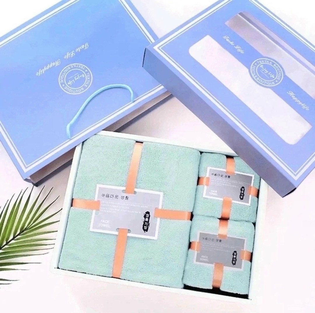 наборы полотенец,набор банных полотенец,подарочный набор полотенец из микрофибры,подарочные наборы полотенец,полотенца для лица набор