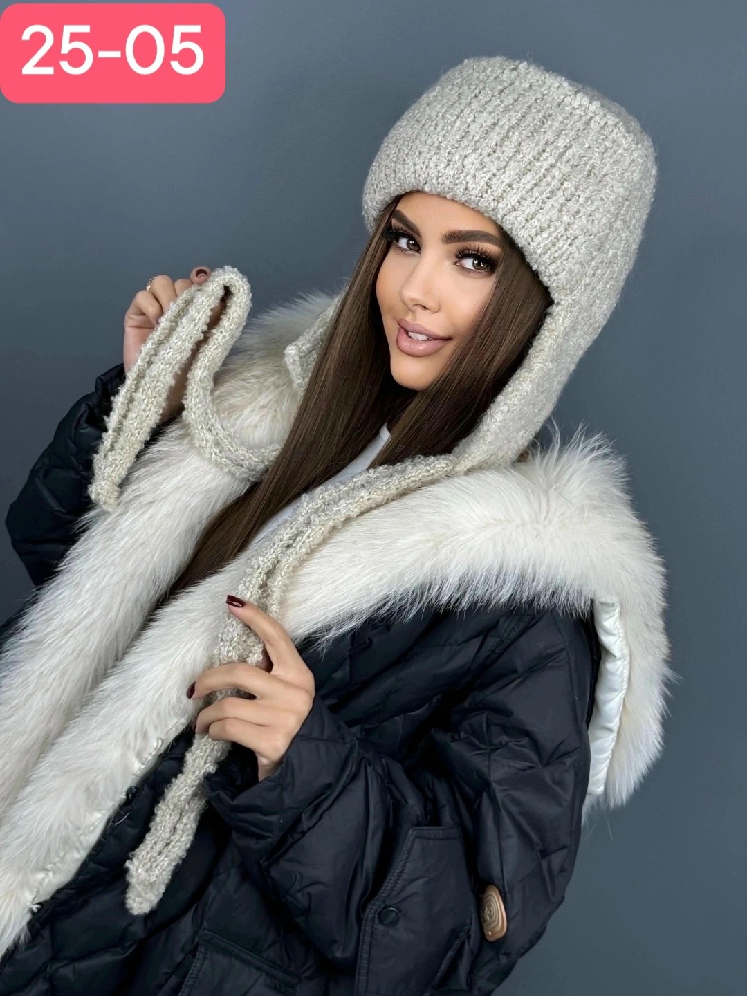 шапка женская зимняя ушанка вязаная,шапка женская зимняя вязаная теплая,шапка зимняя модная,женские шапки,зимние женские шапки