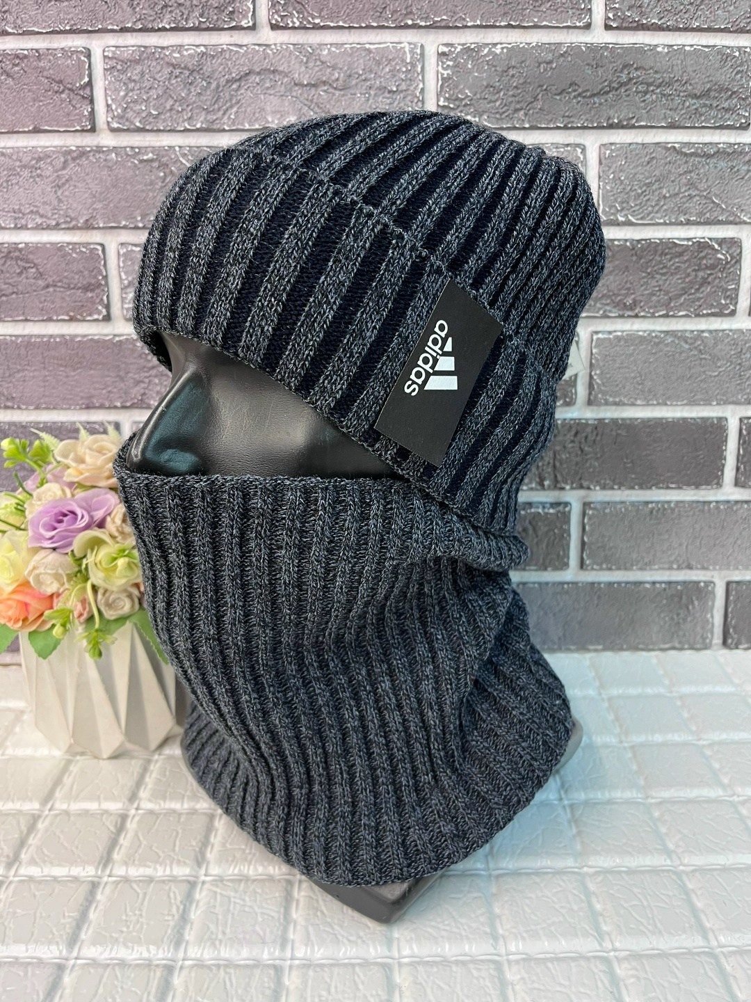 зимняя шапка и снуд,шапка и снуд,комплект шапка и снуд мужской зимний,комплект шапка и снуд детский  адидас,комплект шапка и снуд