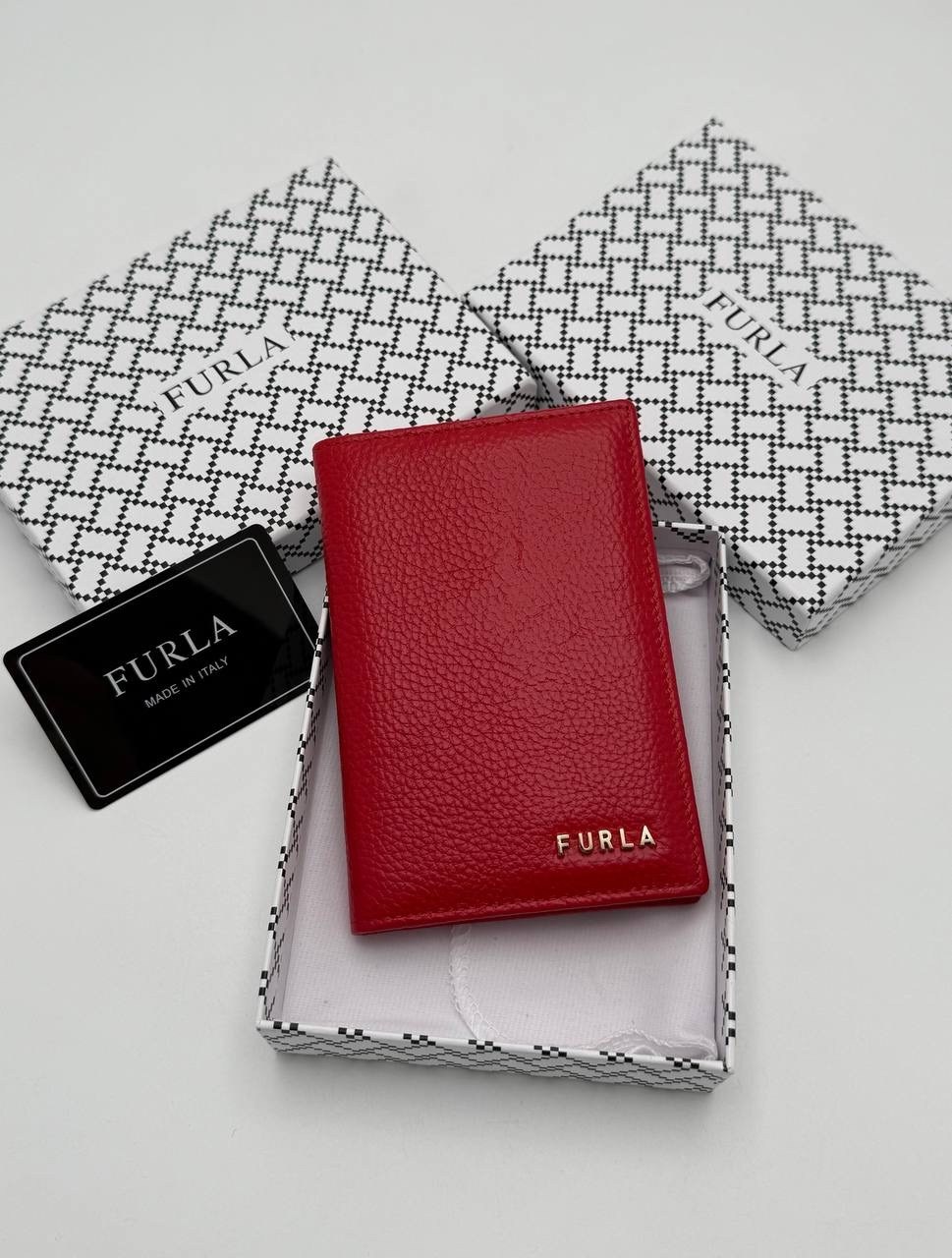 обложка на паспорт furla,кошелёк furla,женские кошельки,кошелек визитница,аксессуары кошельки