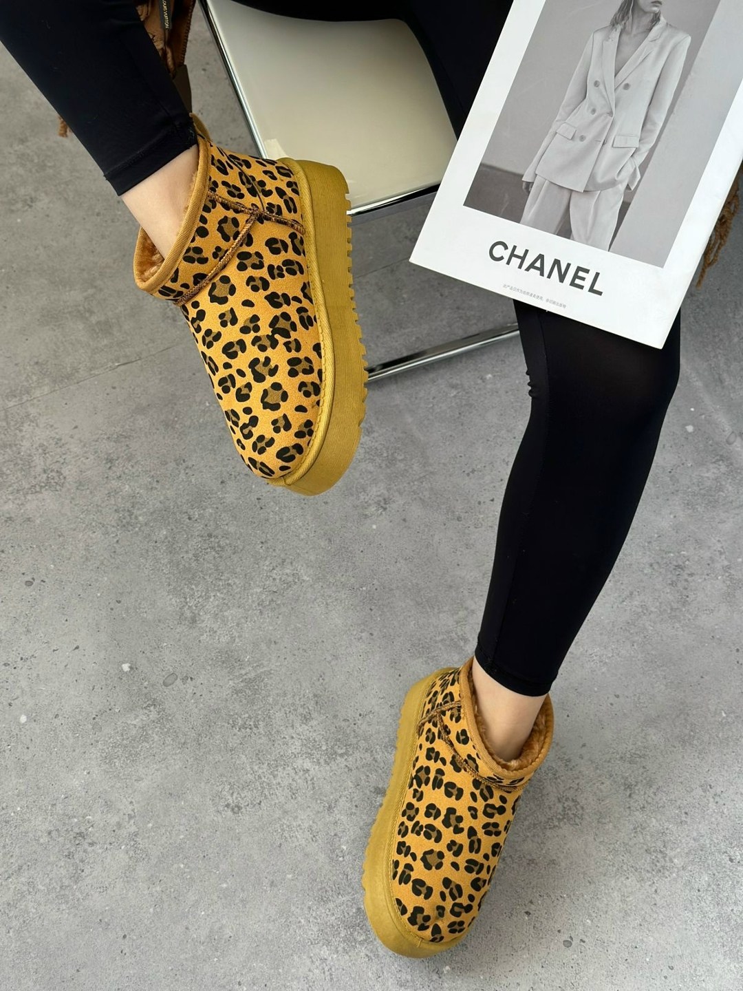 женские угги,угги леопардовые,угги женские зимние,,женская  зимняя