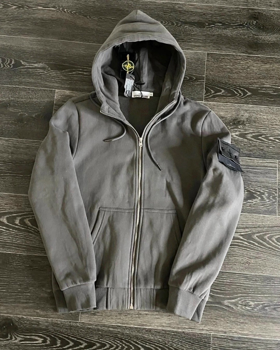 зип худи stone island,зип худи стон айленд черная,зип худи stone island черная,кофта с капюшоном