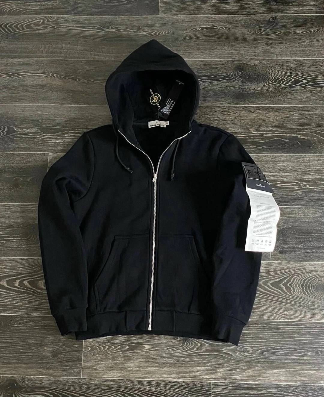 зип худи stone island,зип худи стон айленд черная,зип худи stone island черная,кофта с капюшоном