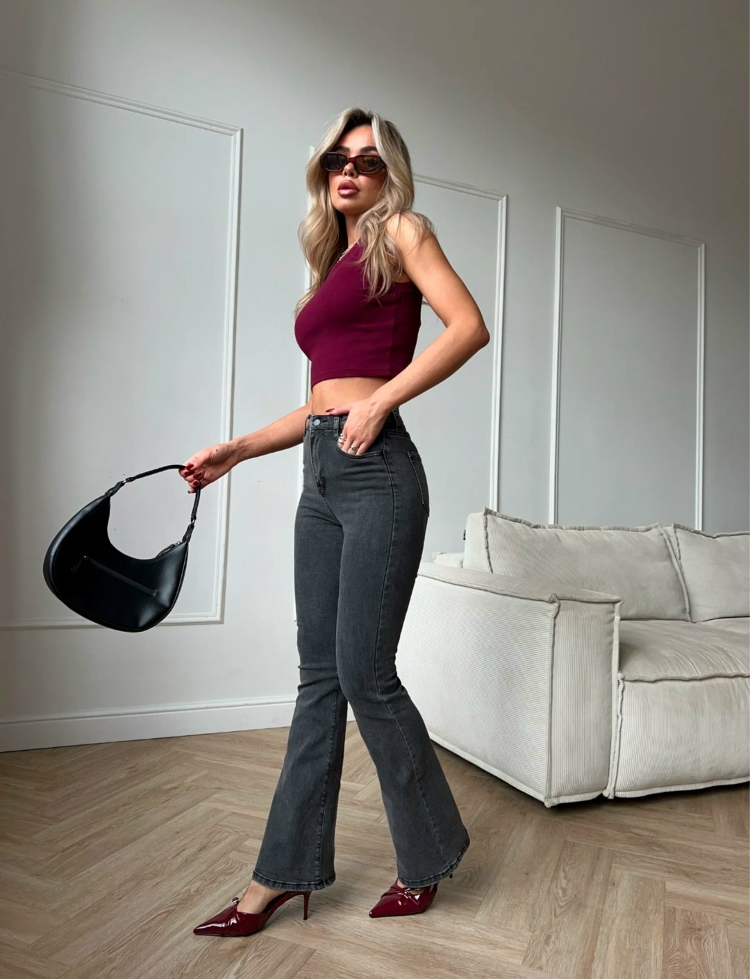 джинсы женские клеш,джинсы клеш от колена прямые,джинсы клеш от колен,джинсы женские с высокой посадкой клеш,серые джинсы клеш