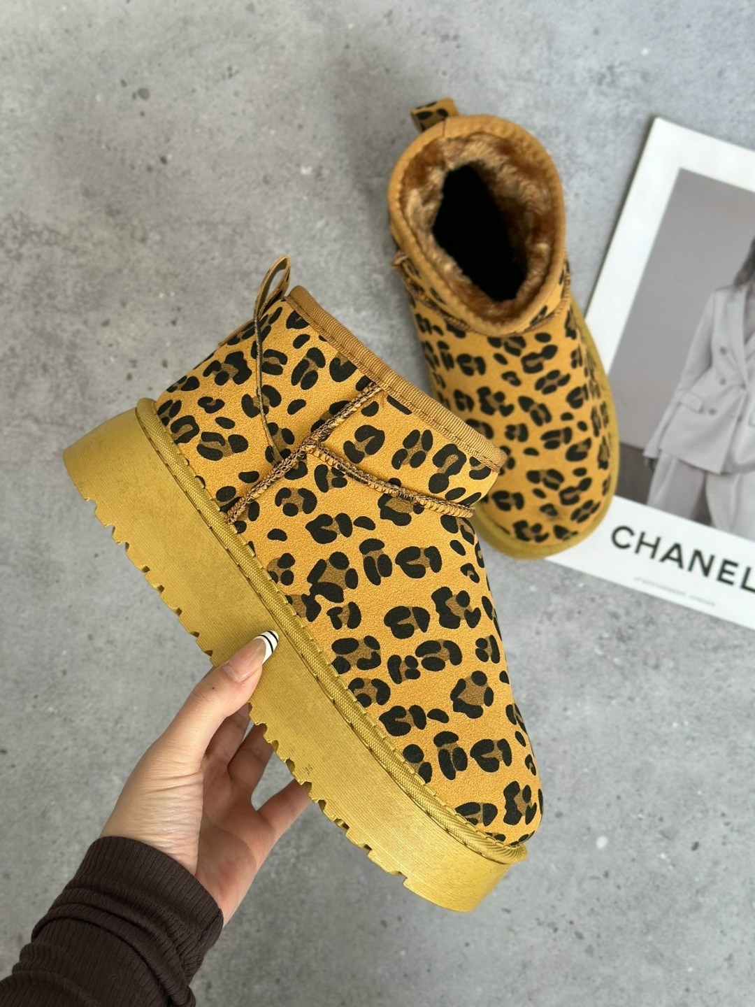 женские угги,угги леопардовые,угги женские зимние,,женская  зимняя