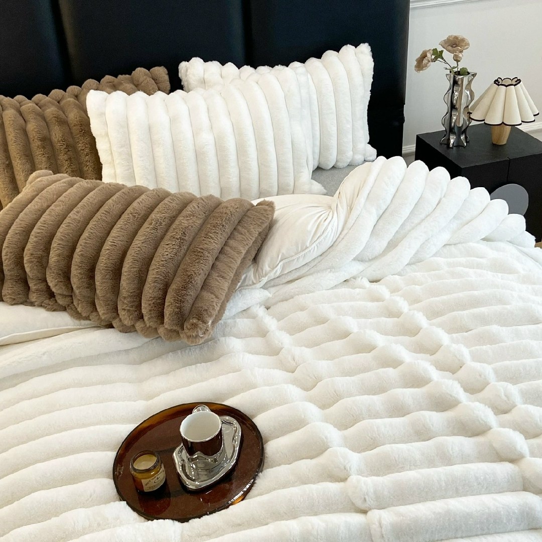 меховое покрывало,плед и покрывало,меховой плед,плед,плед покрывал