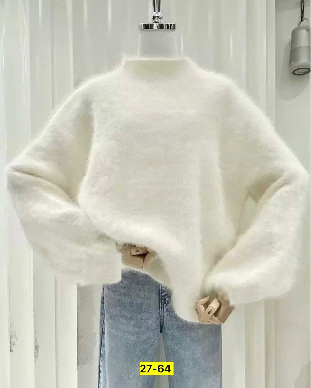 мохеровый свитер,свободный свитер,мохеровый пуловер,пушистый свитер,корейский свитер