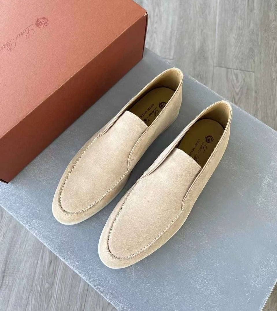 лоферы loro piana,лоферы мужские loro piana,,лоро пиано лоферы мужские бежевые,замшевые лоферы