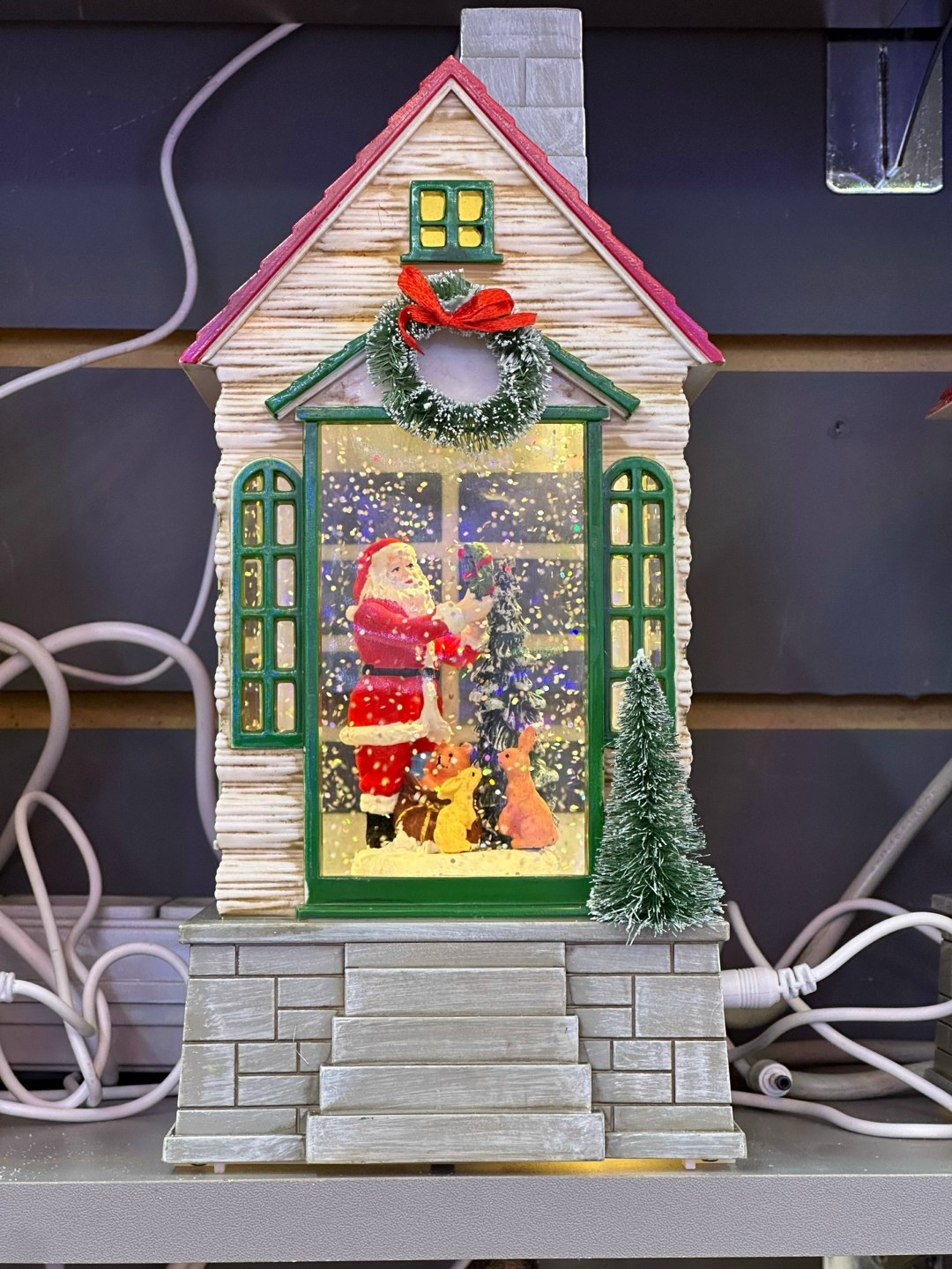рождественские домики,домики новогодние,домик,музыкальный домик,новогодний фонарь домик