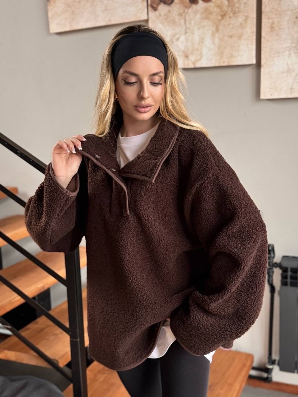 флисовая кофта,джемпер флисовая,оверсайз толстовка,флисовая толстовка,женский джемпер