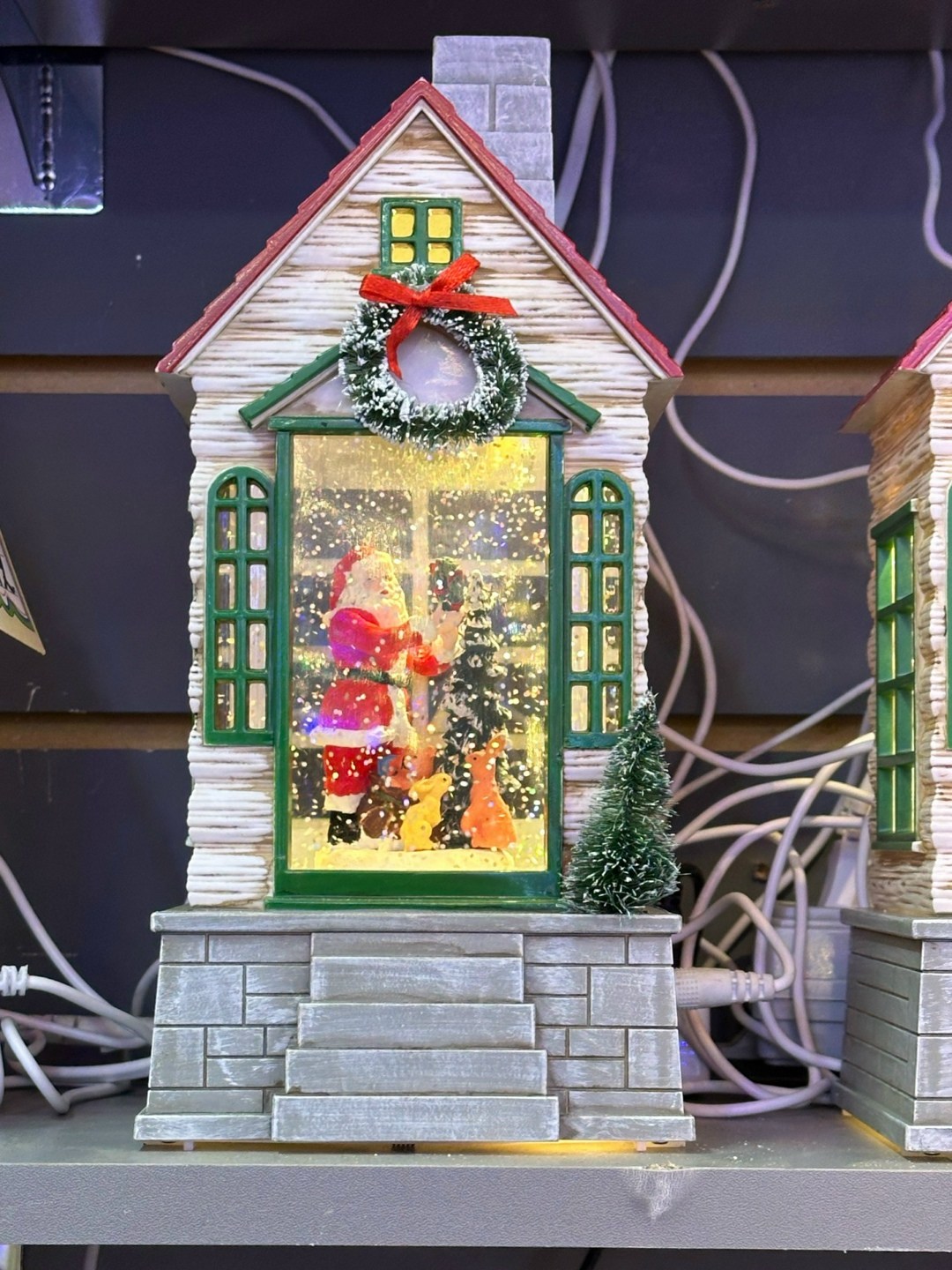рождественские домики,домики новогодние,домик,музыкальный домик,новогодний фонарь домик