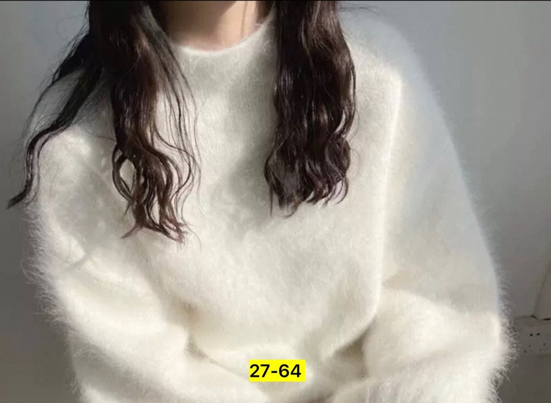 мохеровый свитер,свободный свитер,мохеровый пуловер,пушистый свитер,корейский свитер