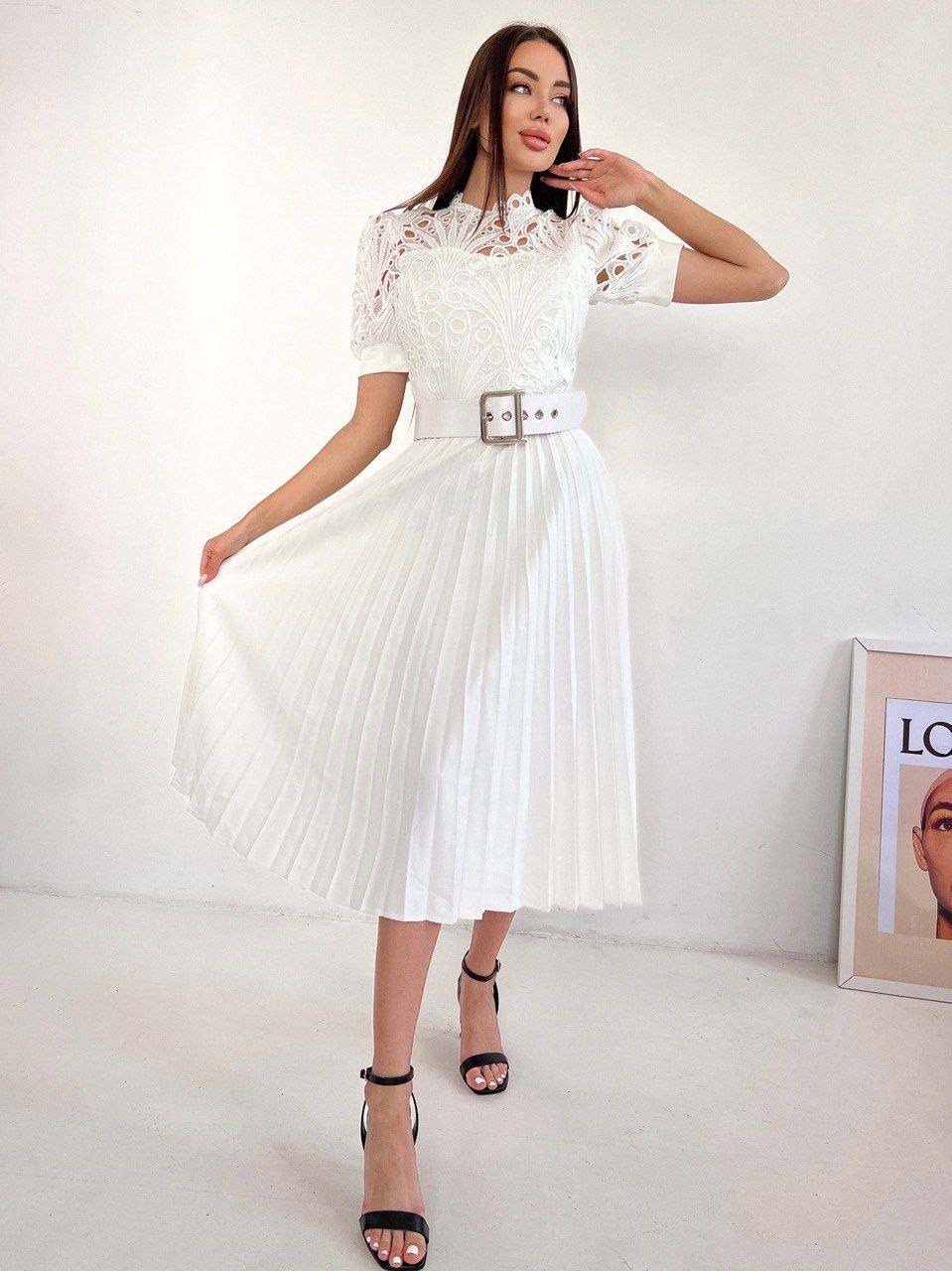 плиссе платье,нарядное платье,платье креп,платье,повседневные платья