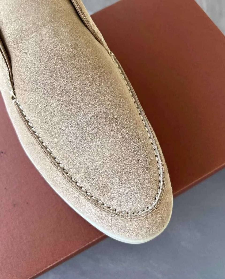 лоферы loro piana,лоферы мужские loro piana,,лоро пиано лоферы мужские бежевые,замшевые лоферы