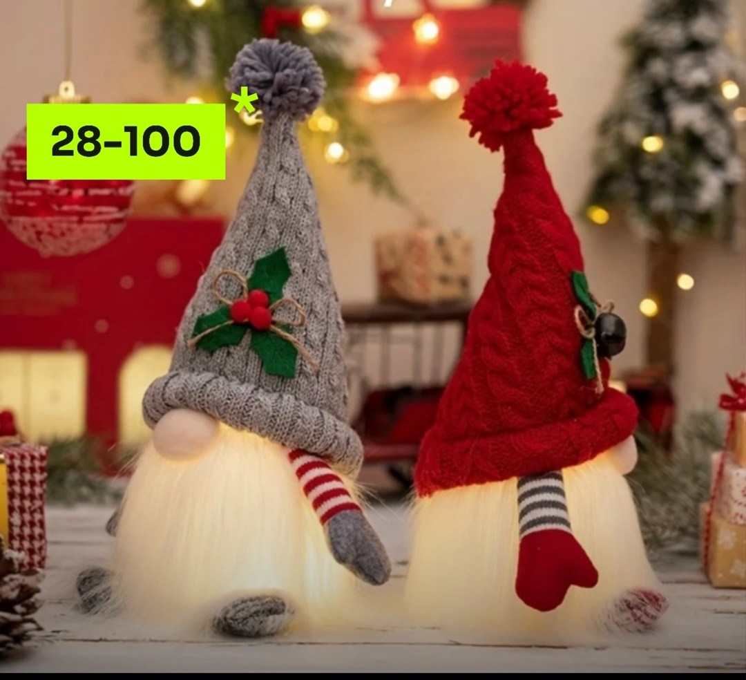 новогодние гномы,новогодний гном светящийся,гномик новогодний,рождественские гномы,рождественский гном