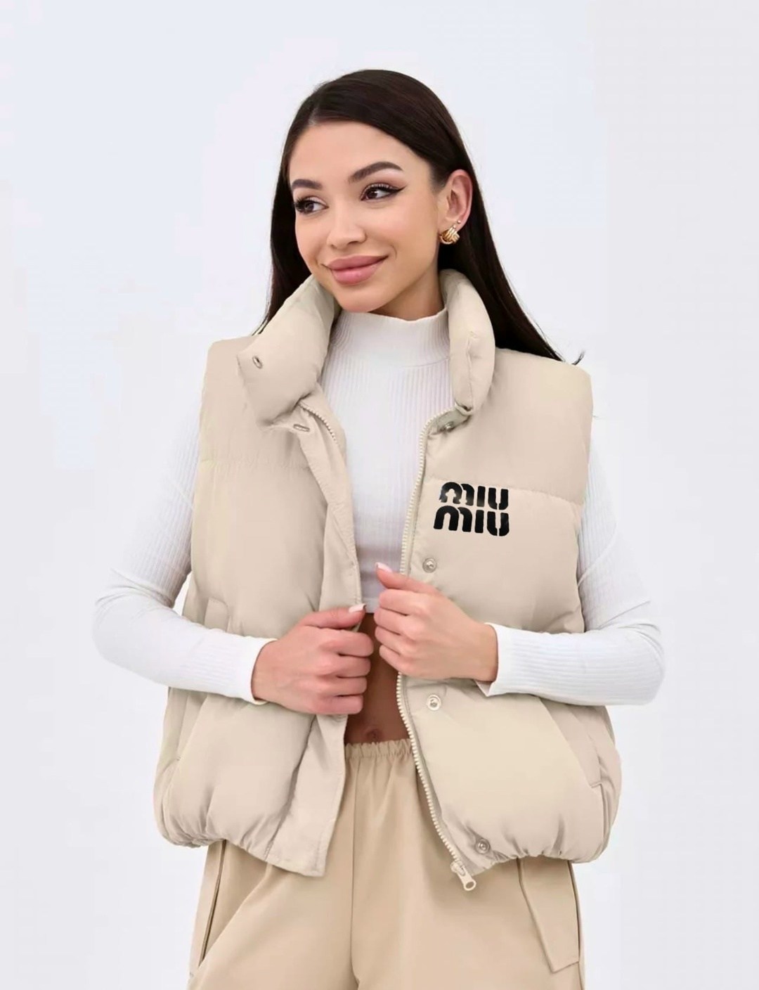 женская жилетка,жилет теплый,жилет женский,жилет бежевый,жилет