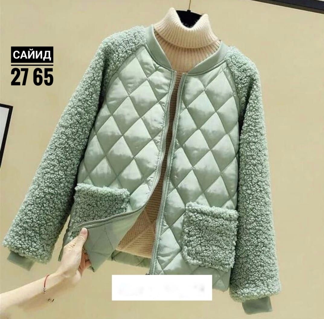 женская короткая куртка из овечьей шерсти,куртка женская,женская стеганая куртка,модная куртка,демисезонная куртка