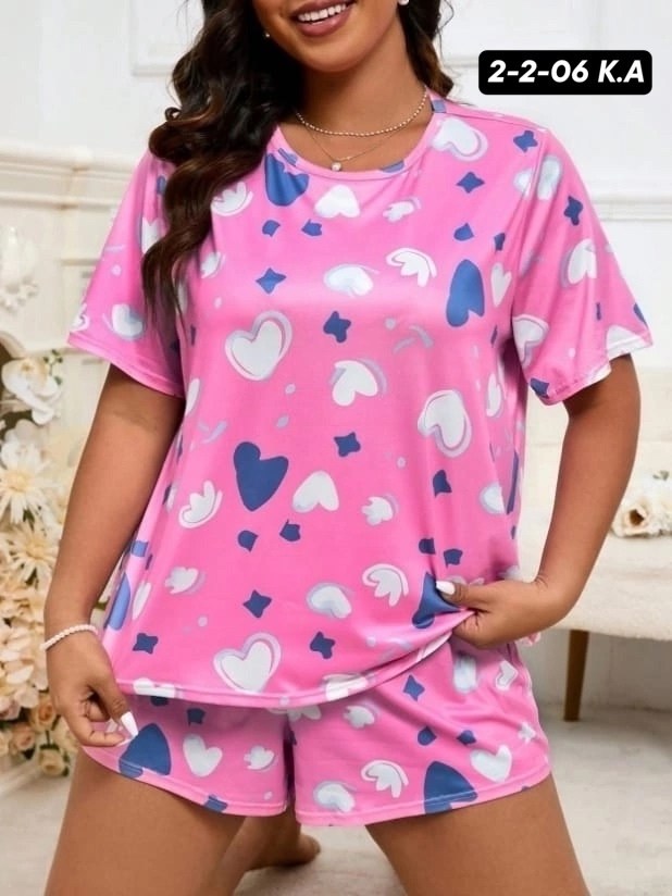 женская пижама больших размеров,женская пижама комплект,женская пижама с шортами больших размеров,женский пижамный комплект больших размеров,пижама большие размеры