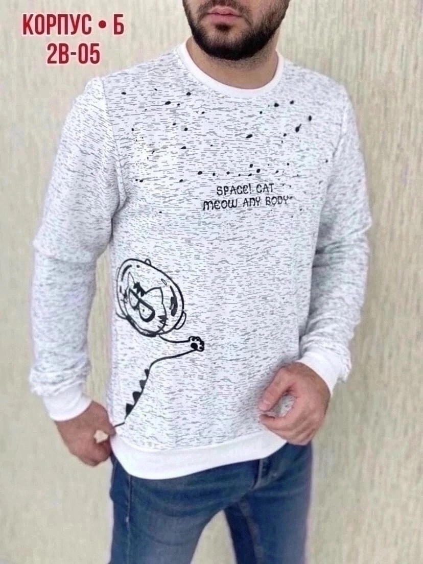свитшот мужской белый,свитшот мужская,мужская кофта,футболка с длинным рукавом мужская,мужская рубашка с длинными рукавами
