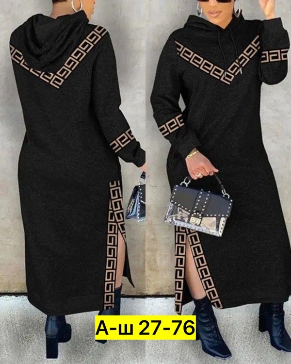 платье с капюшоном,платье модное,платье женские,платье спортивное с капюшоном,платье с капюшоном длинное