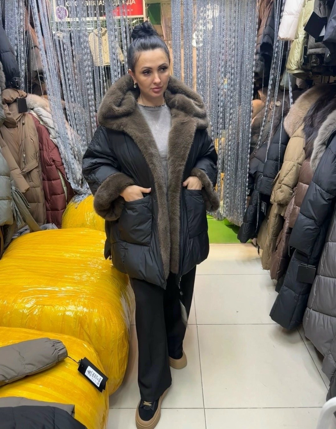 пуховики женские,пуховик утепленный,пуховик зимний женский,пуховики оверсайз,пуховики с мехом