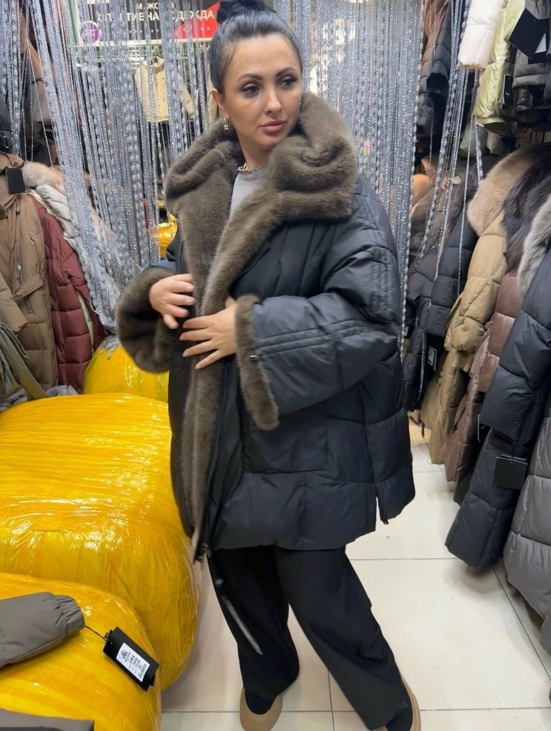 пуховики женские,пуховик утепленный,пуховик зимний женский,пуховики оверсайз,пуховики с мехом