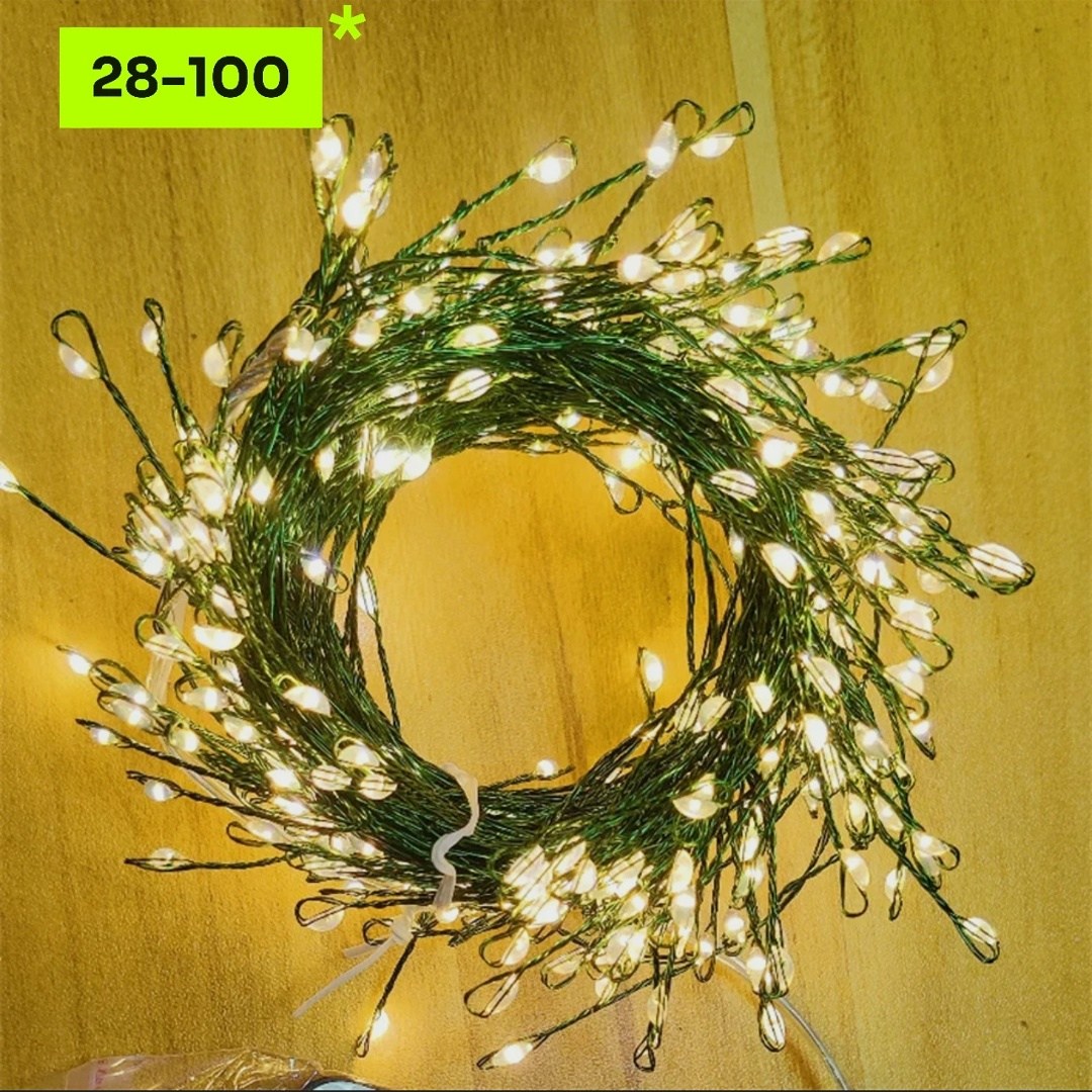 светодиодная гирлянда,светодиодная уличная гирлянда,гирлянда роса мишура светодиодная 30 м,светодиодная садовая гирлянда,светодиодная электрогирлянда