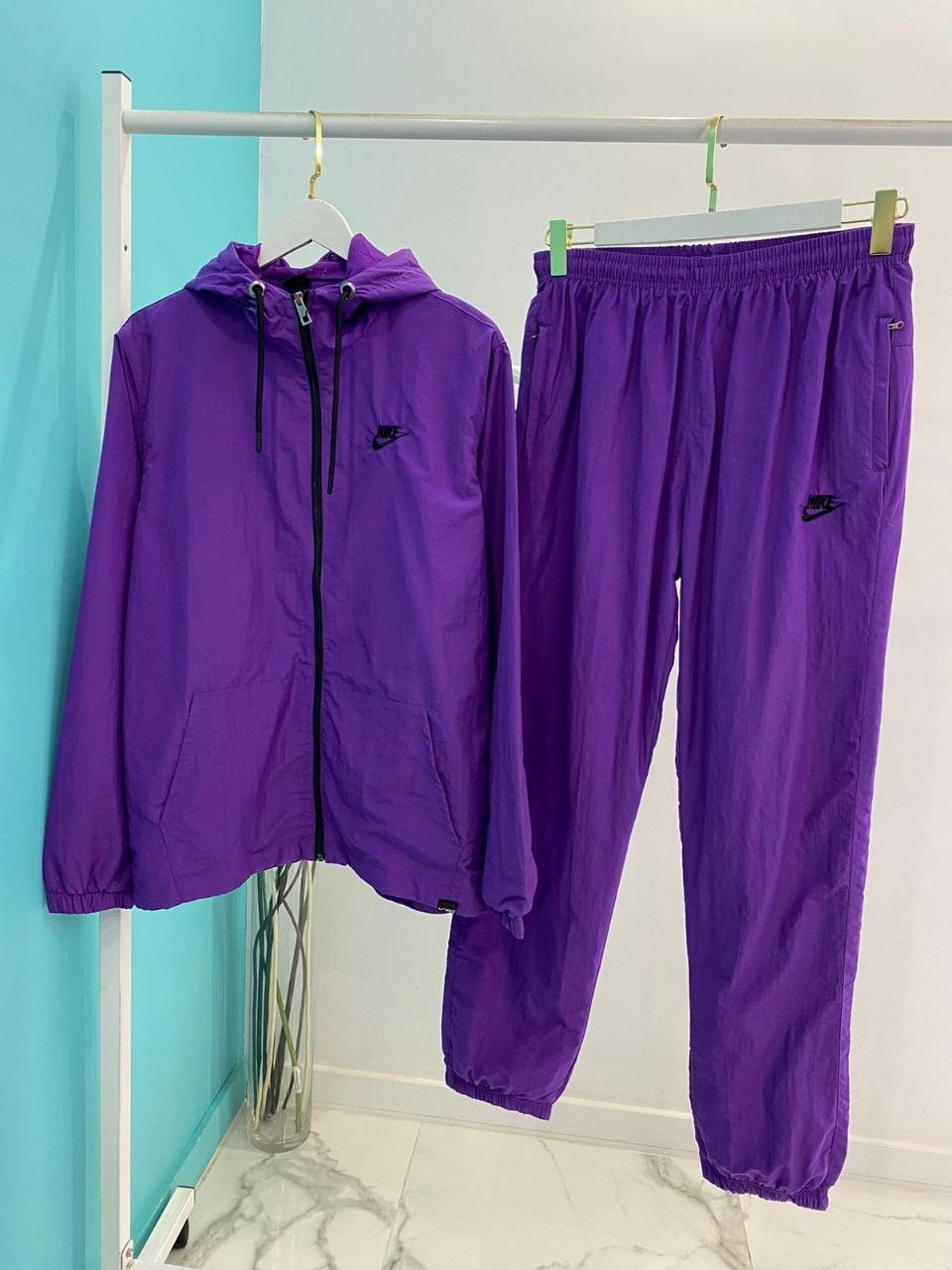 спортивные костюм,куртка фиолетовая,спортивная куртка,nike sportswear windrunner