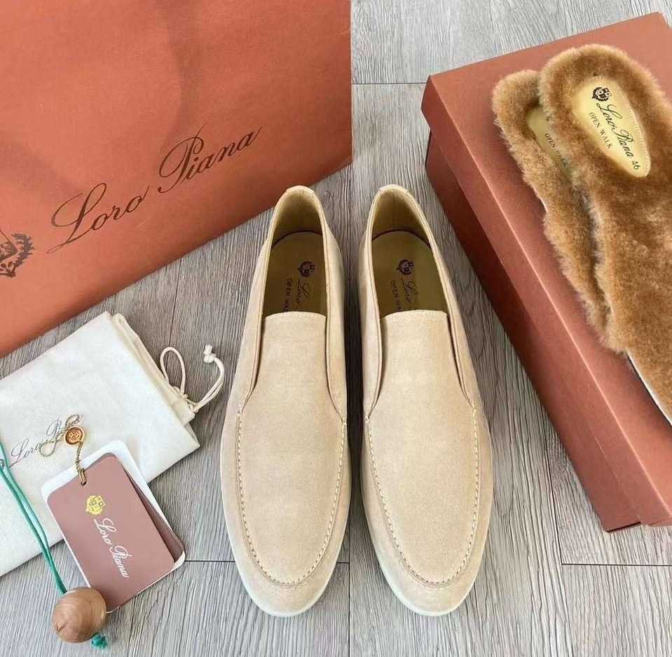 лоферы loro piana,лоферы мужские loro piana,,лоро пиано лоферы мужские бежевые,замшевые лоферы