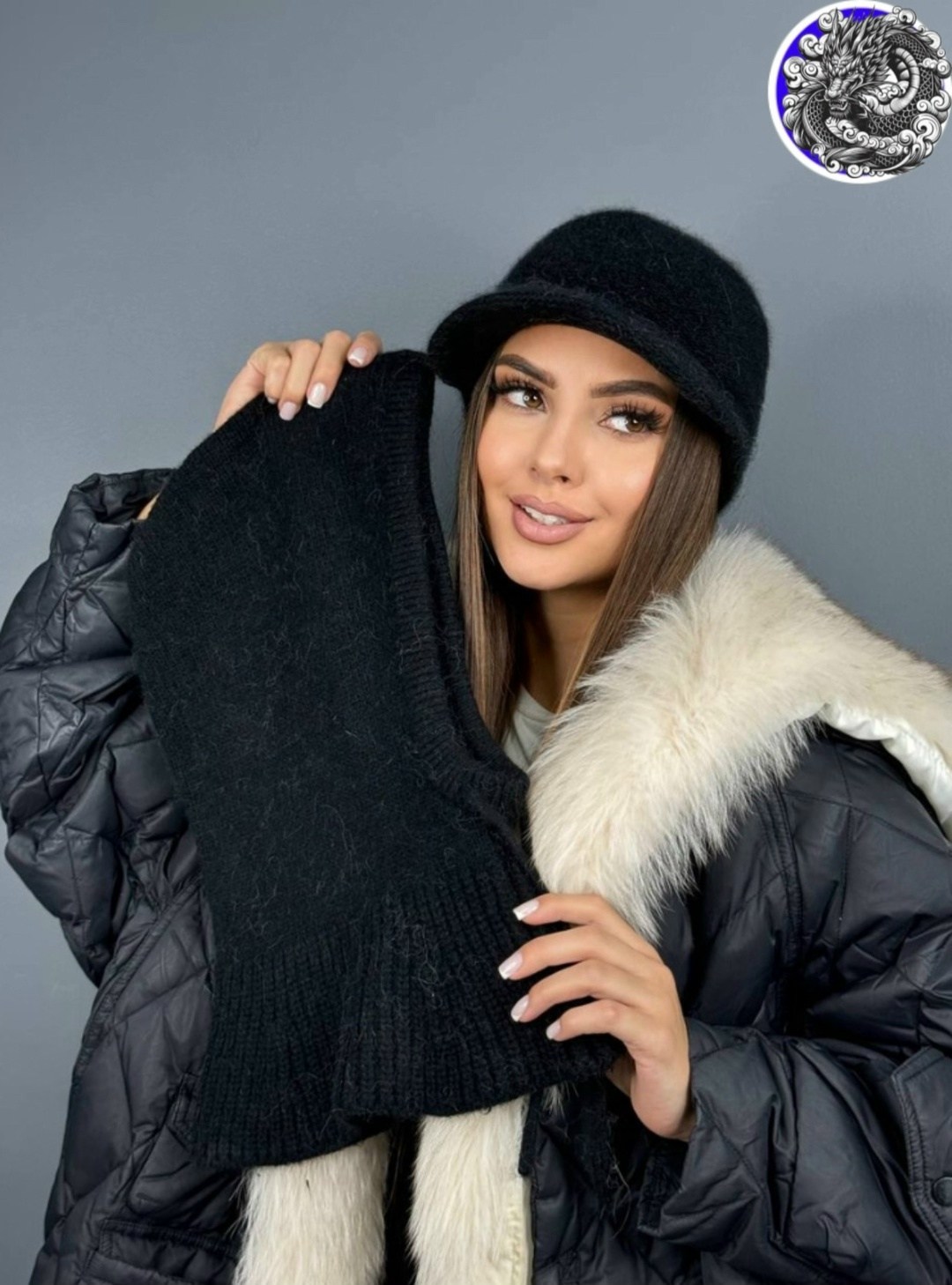 комплект шапки,комплект шапка снуд,шапка для женщин,комплект шапка шарф,шапка вязаная с шарфом