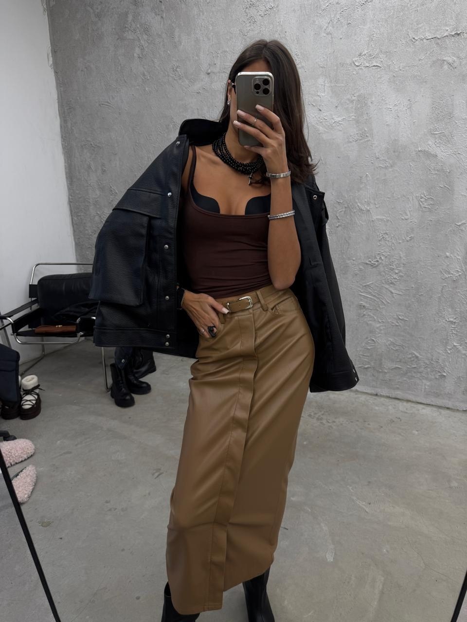 длинные юбки,юбка миди,юбка,юбка кожаная миди,юбка кожаная женская