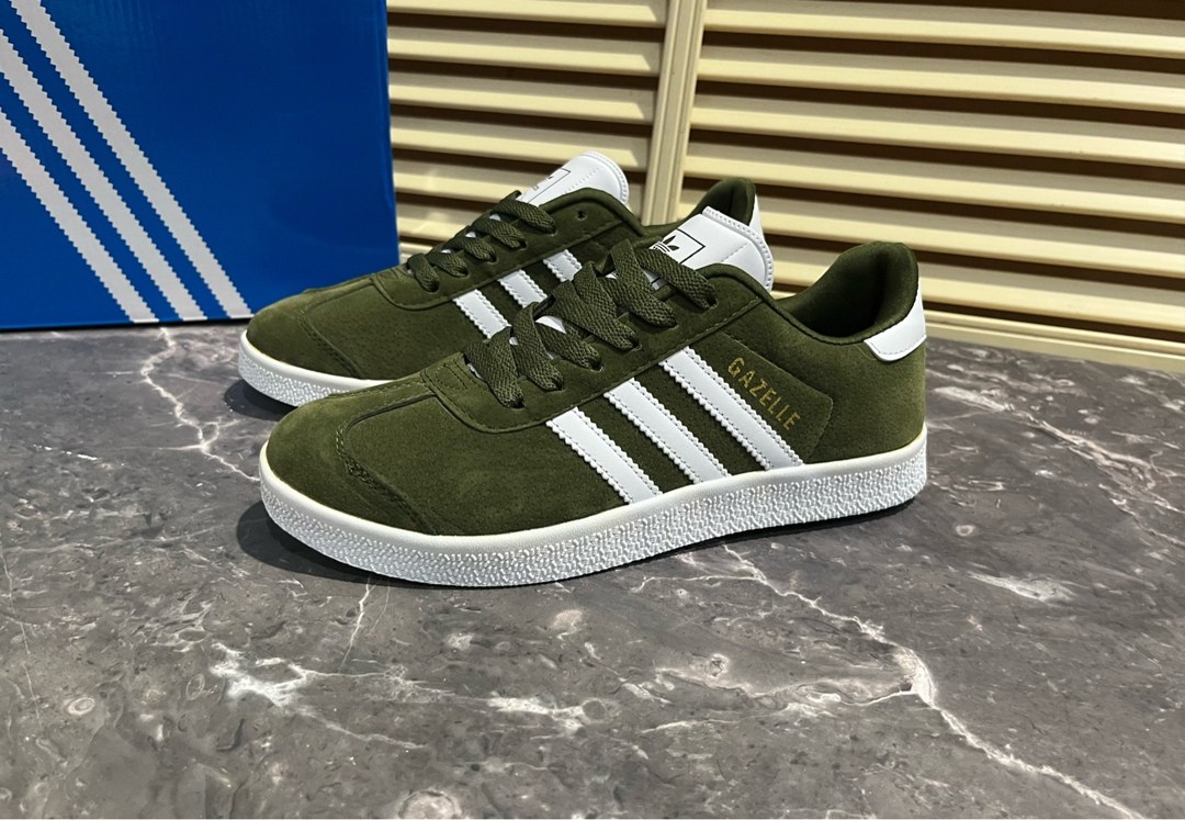 мужские кроссовки adidas gazelle,adidas gazelle хаки,adidas gazelle,adidas gazelle темно зеленые,