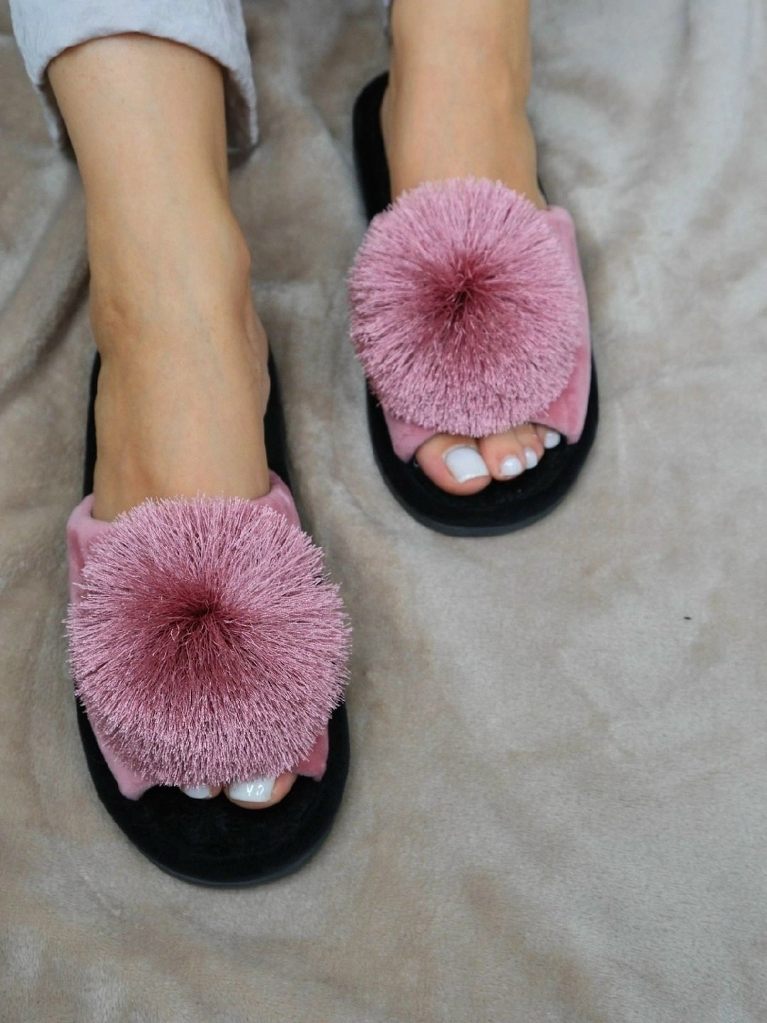 женские домашние тапочки,тапочки меховые,пушистые домашние тапочки,,женские тапочки с мехом