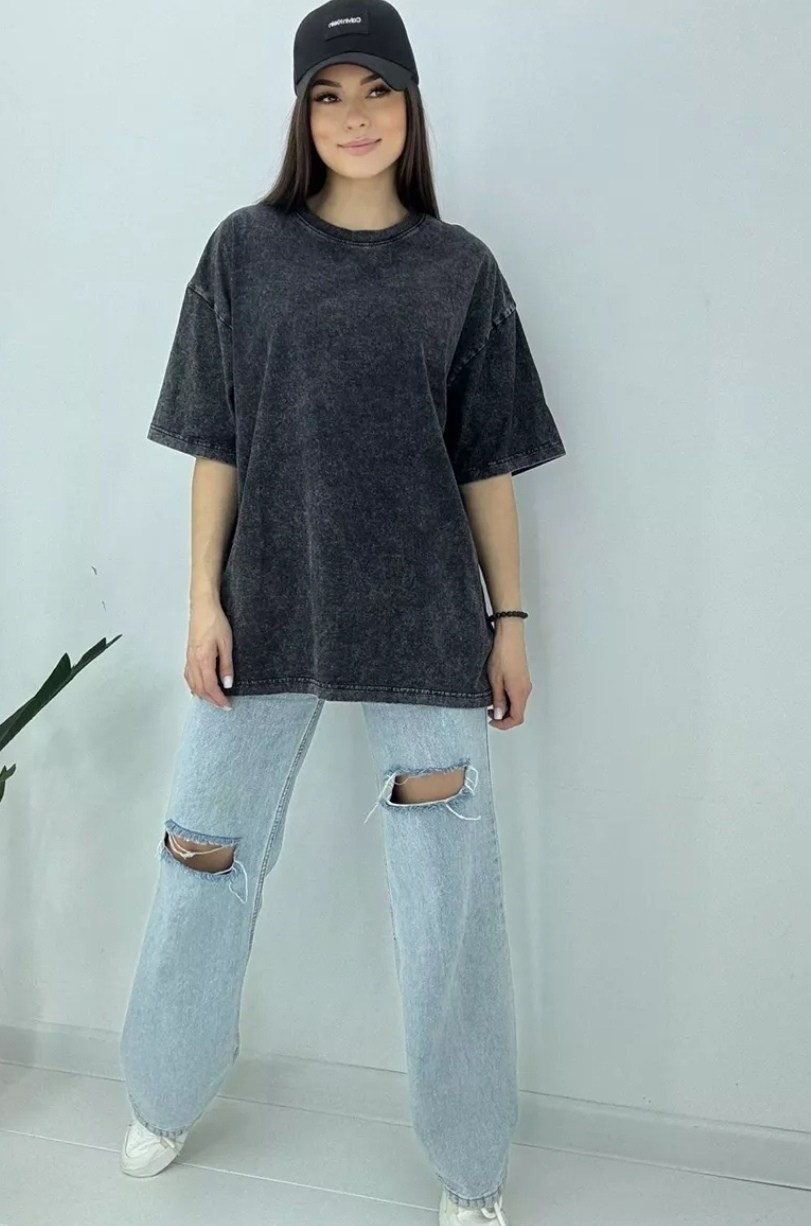 стиль оверсайз,женская футболка оверсайз,футболка оверсайз,футболка оверсайз варенка серая,футболка варенка оверсайз