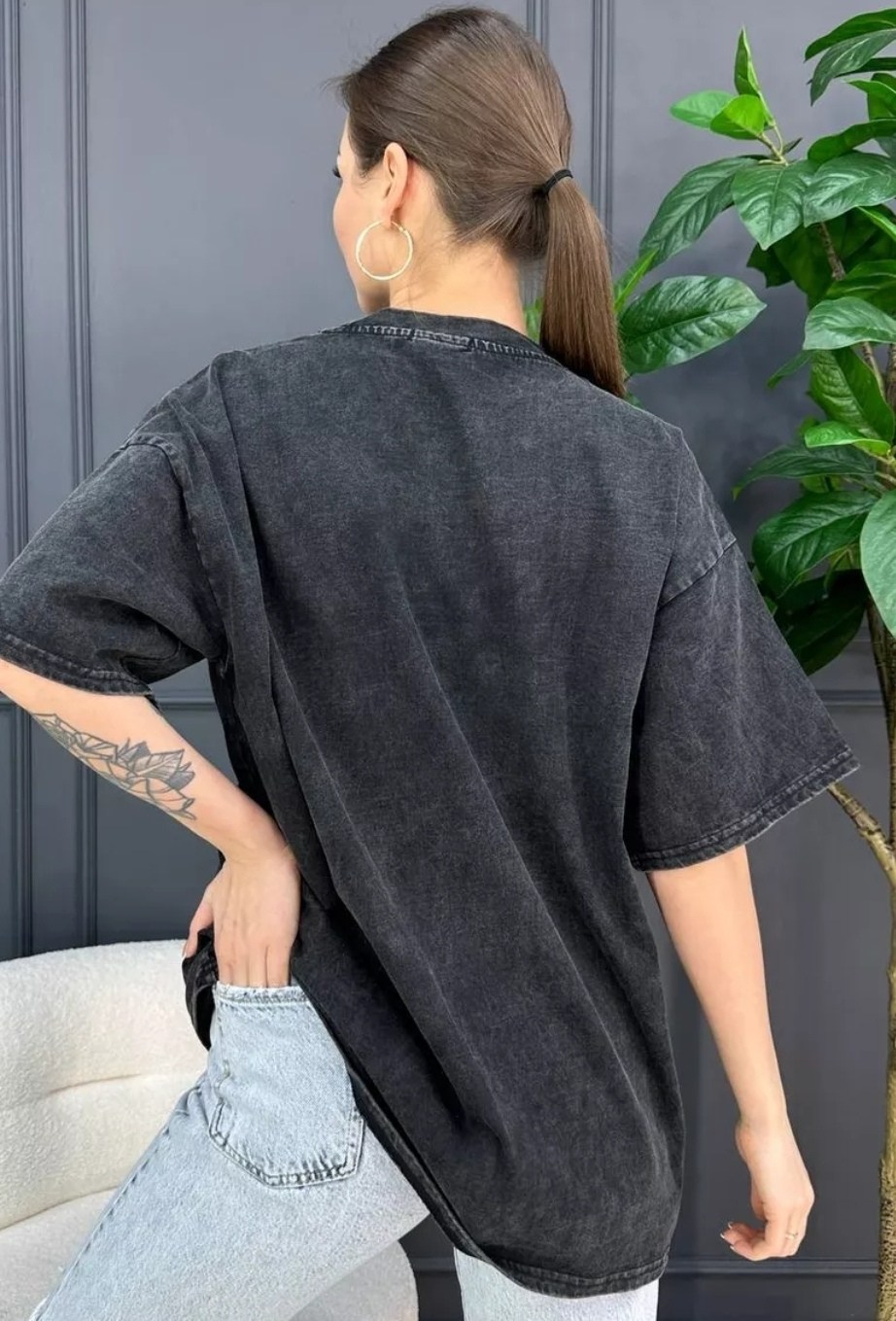 футболка оверсайз,футболка оверсайз варенка серая,женская футболка оверсайз,футболка оверсайз варенка,футболка варенка женская оверсайз